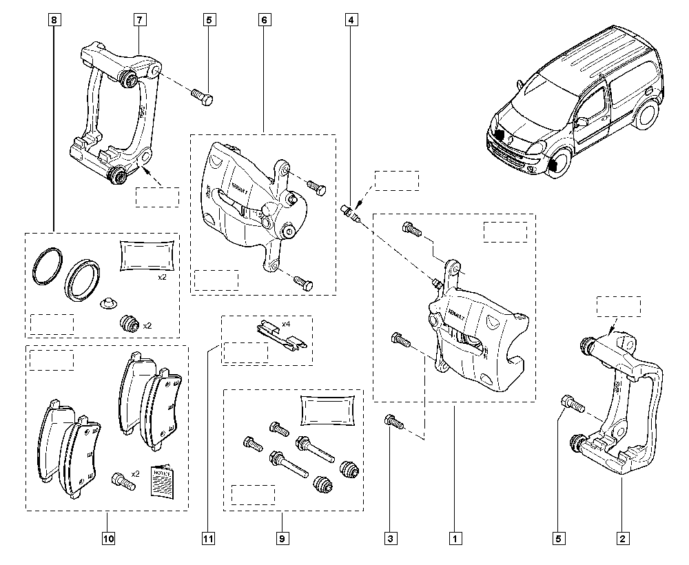 Mercedes-Benz 410608481R - Jarrupala, levyjarru inparts.fi