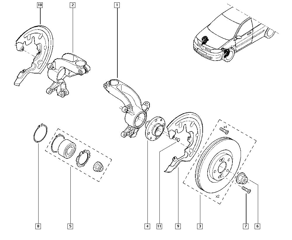 PEUGEOT 8200212519 - STOP RING inparts.fi