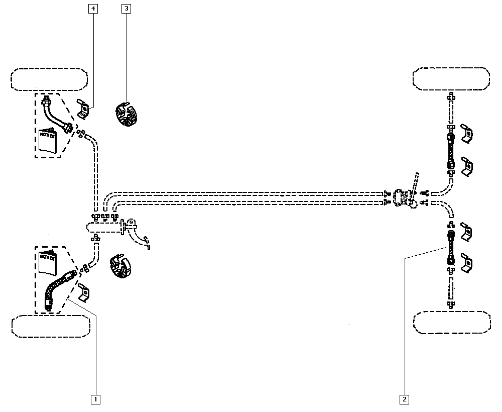 RENAULT 7700811705 - Jarruletku inparts.fi