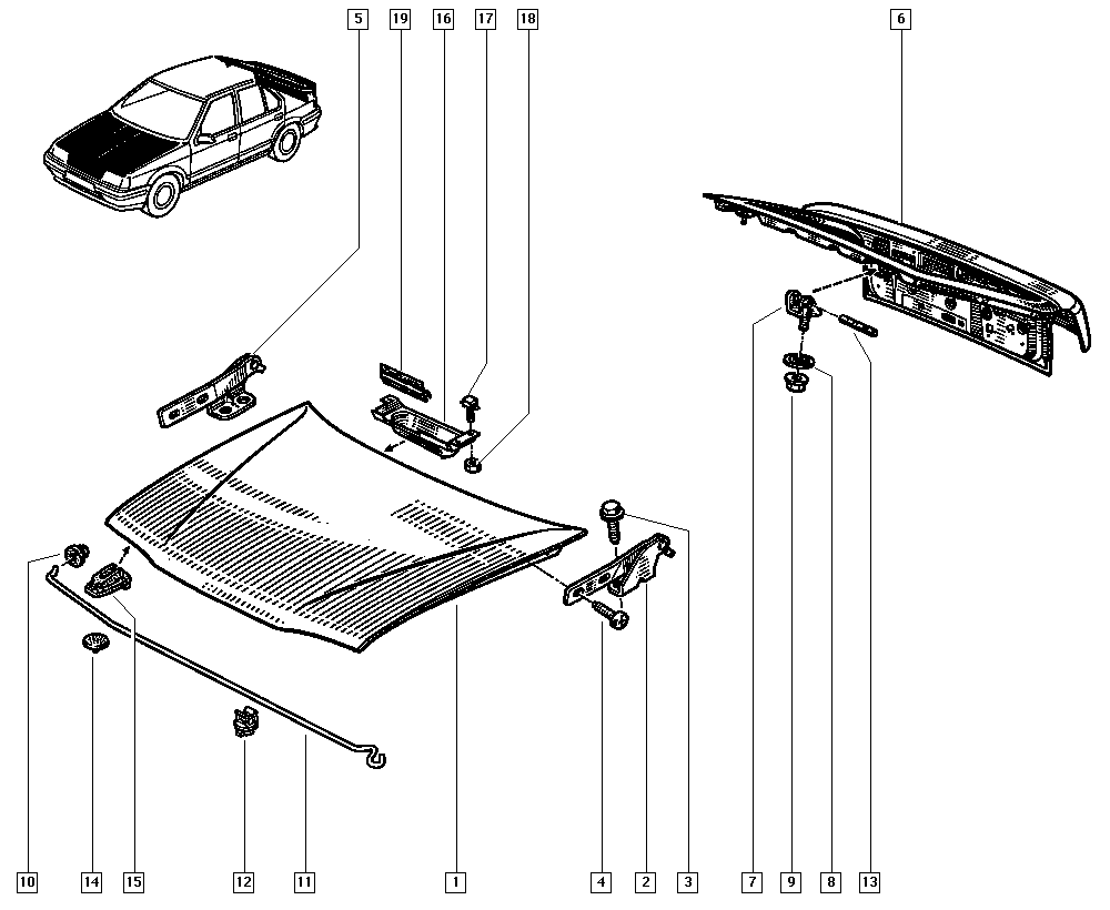 RENAULT 7703088076 - Suoja / koristelista inparts.fi