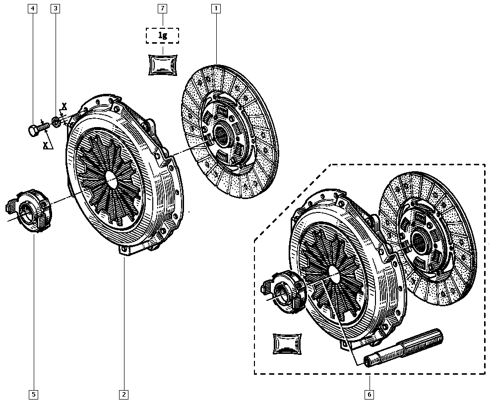 RENAULT 77 00 864 886 - Kytkimen painelevy inparts.fi