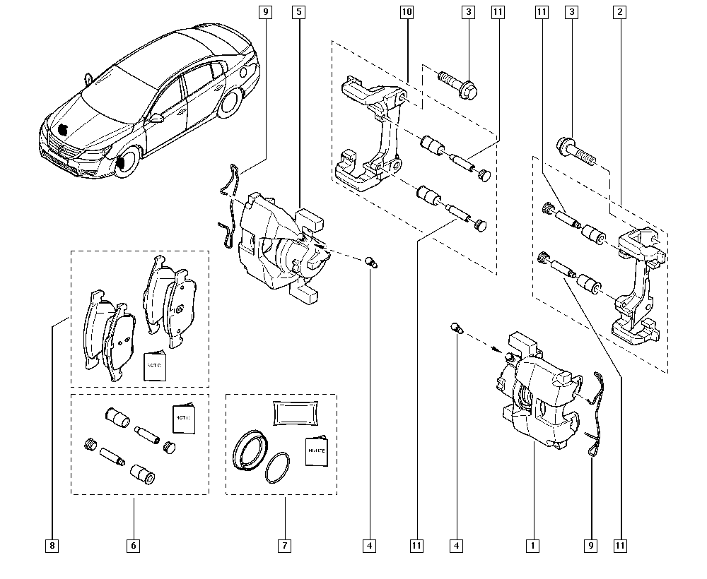 RENAULT 41 00 100 01R - Jarrusatula inparts.fi