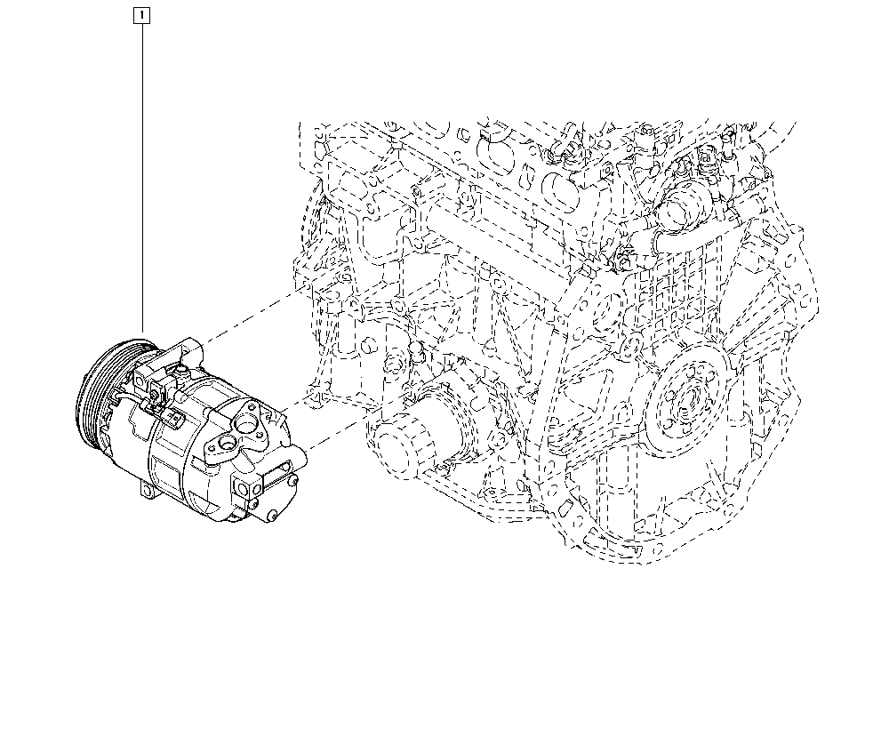 NISSAN 8200848916 - Kompressori, ilmastointilaite inparts.fi