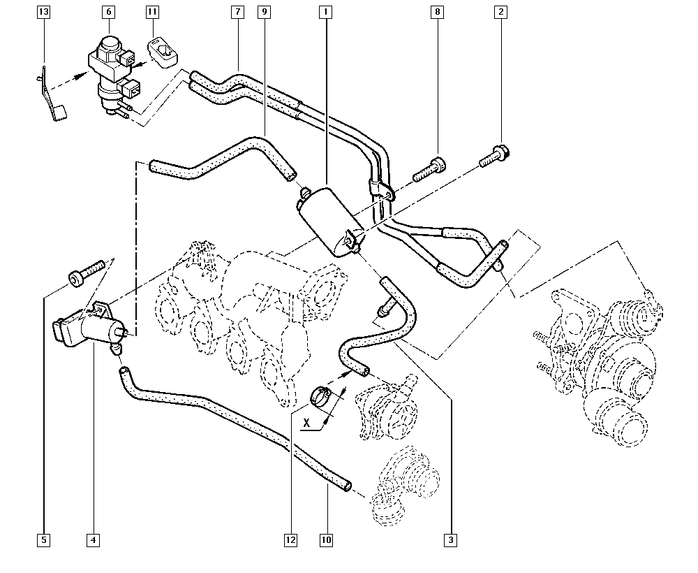 RENAULT 82 00 486 264 - Painemuunnin inparts.fi