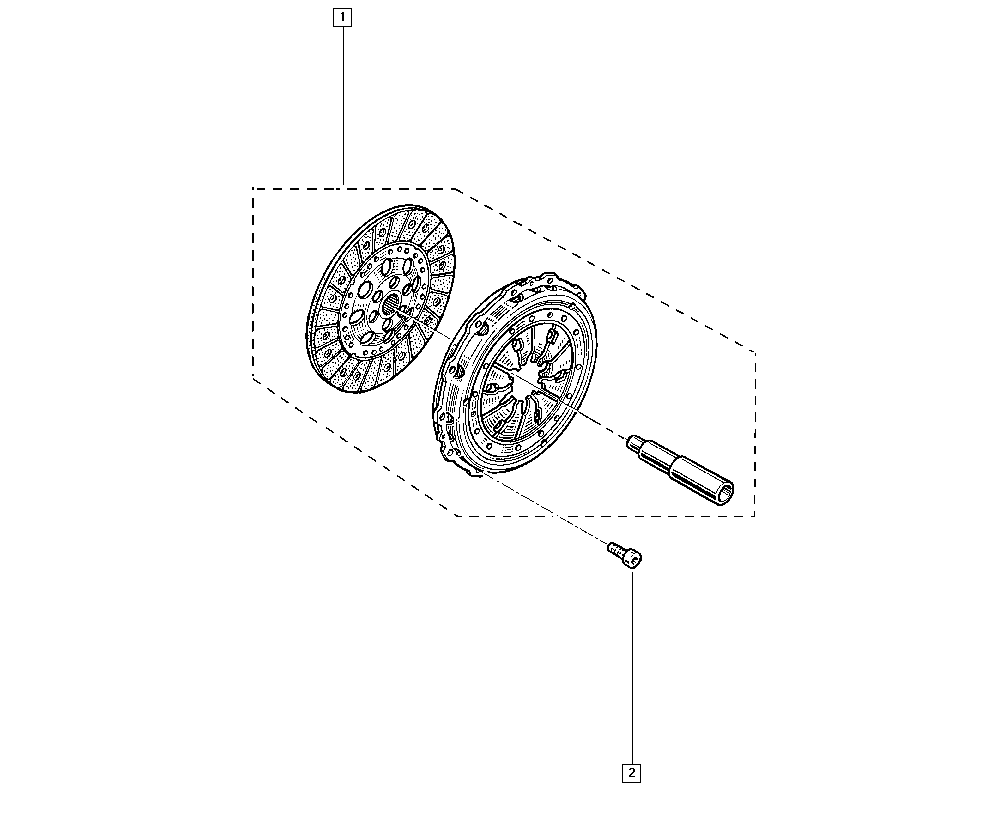 RENAULT 77 01 477 695 - Kytkinpaketti inparts.fi