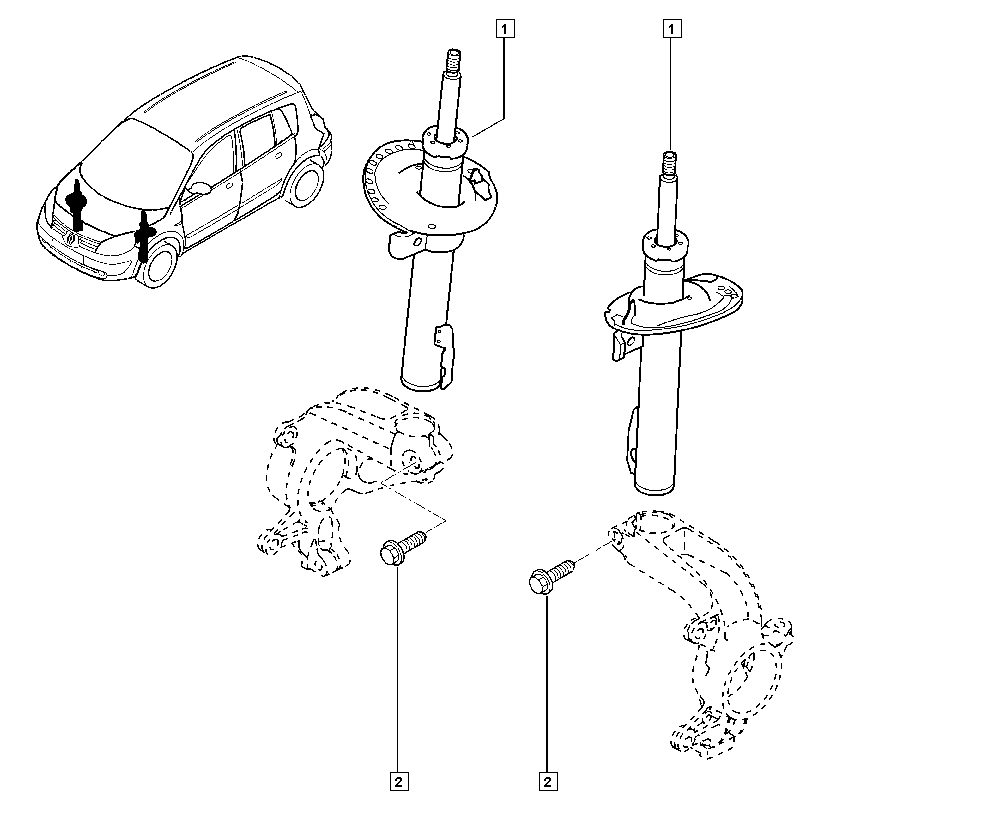 RENAULT 82 00 851 837 - Iskunvaimennin inparts.fi