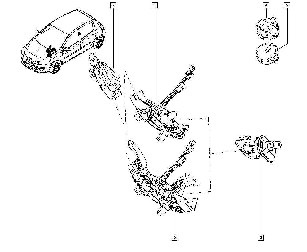 RENAULT 82 01 590 627 - Kellojousi, airbag inparts.fi