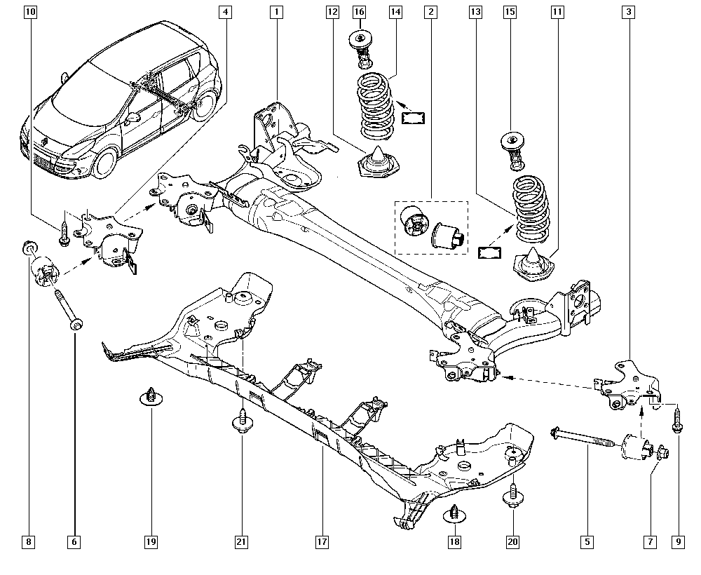 RENAULT 77 03 034 278 - Mutteri inparts.fi