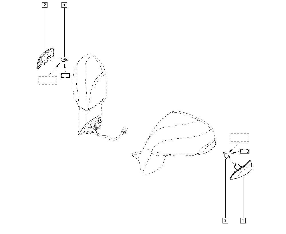 RENAULT 26 16 500 02R - Ulkopeili inparts.fi