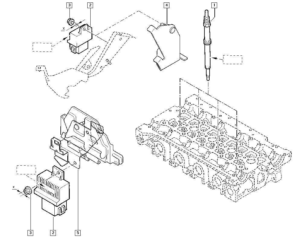 NISSAN 7700115078 - Ohjainlaite, hehkutusjärjest. inparts.fi