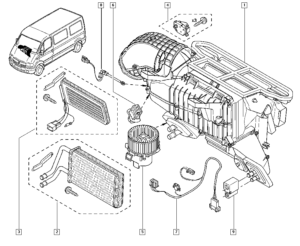 NISSAN 77010-57557 - Vastus, sisäilmantuuletin inparts.fi