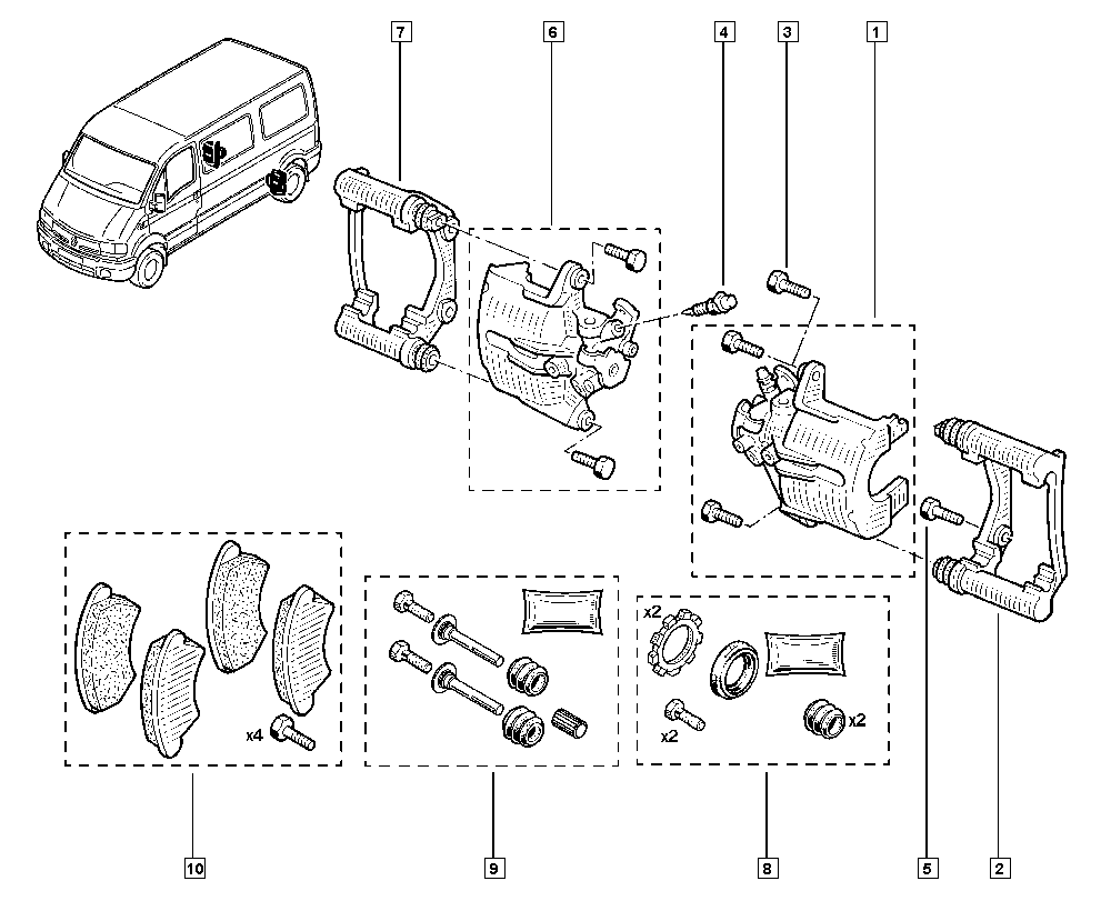 RENAULT 7701208036 - Jarrusatula inparts.fi