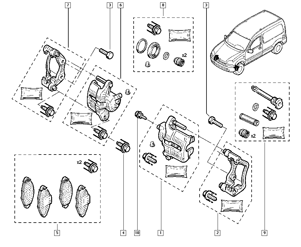 RENAULT 7701209117 - Jarrupala, levyjarru inparts.fi