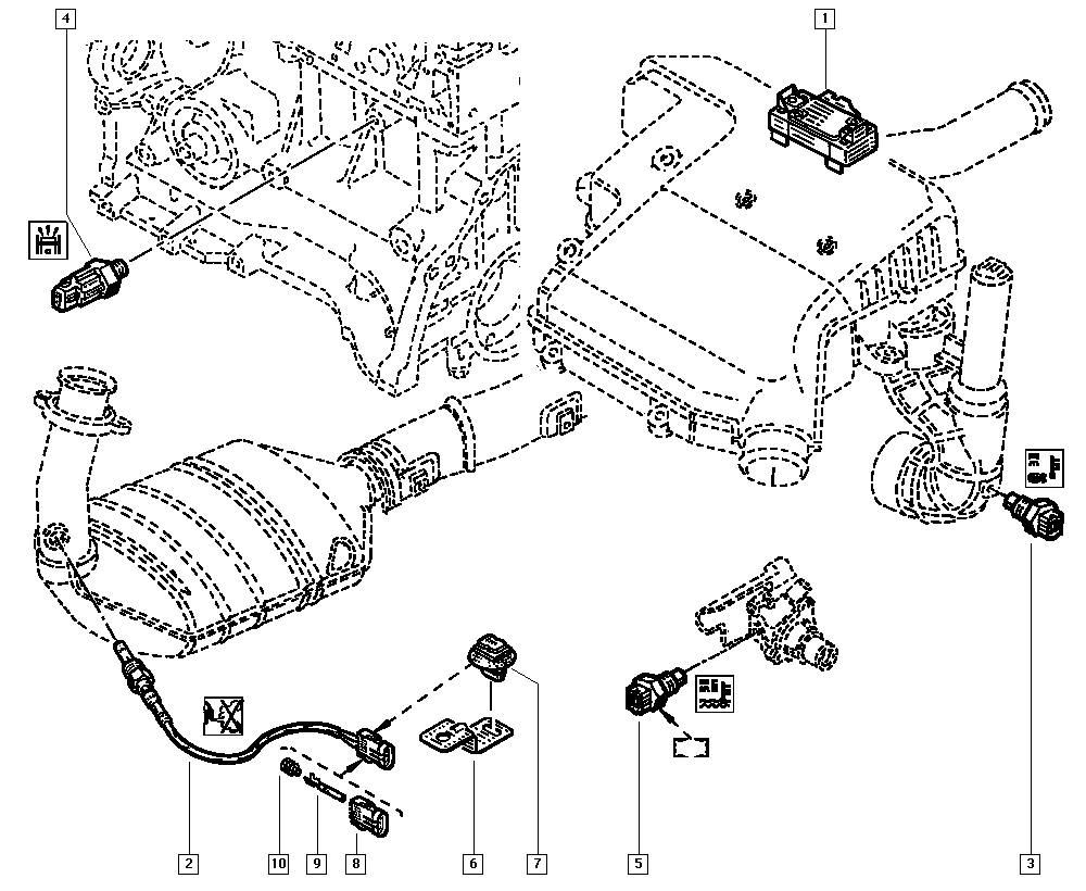 NISSAN 8200680689 - Nakutustunnistin inparts.fi