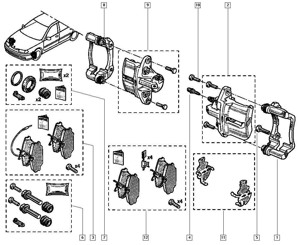 RENAULT 410604441R - Jarrupala, levyjarru inparts.fi