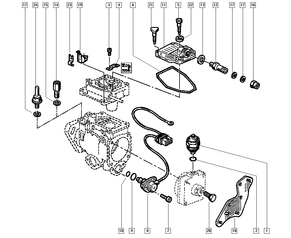 RENAULT TRUCKS 08 55 335 000 - Tiiviste, öljynlaskutulppa inparts.fi