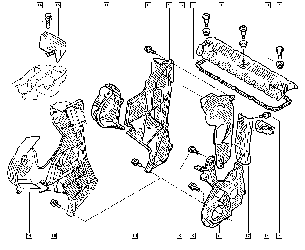 NISSAN 82000-60882 - Tiiviste, venttiilikoppa inparts.fi