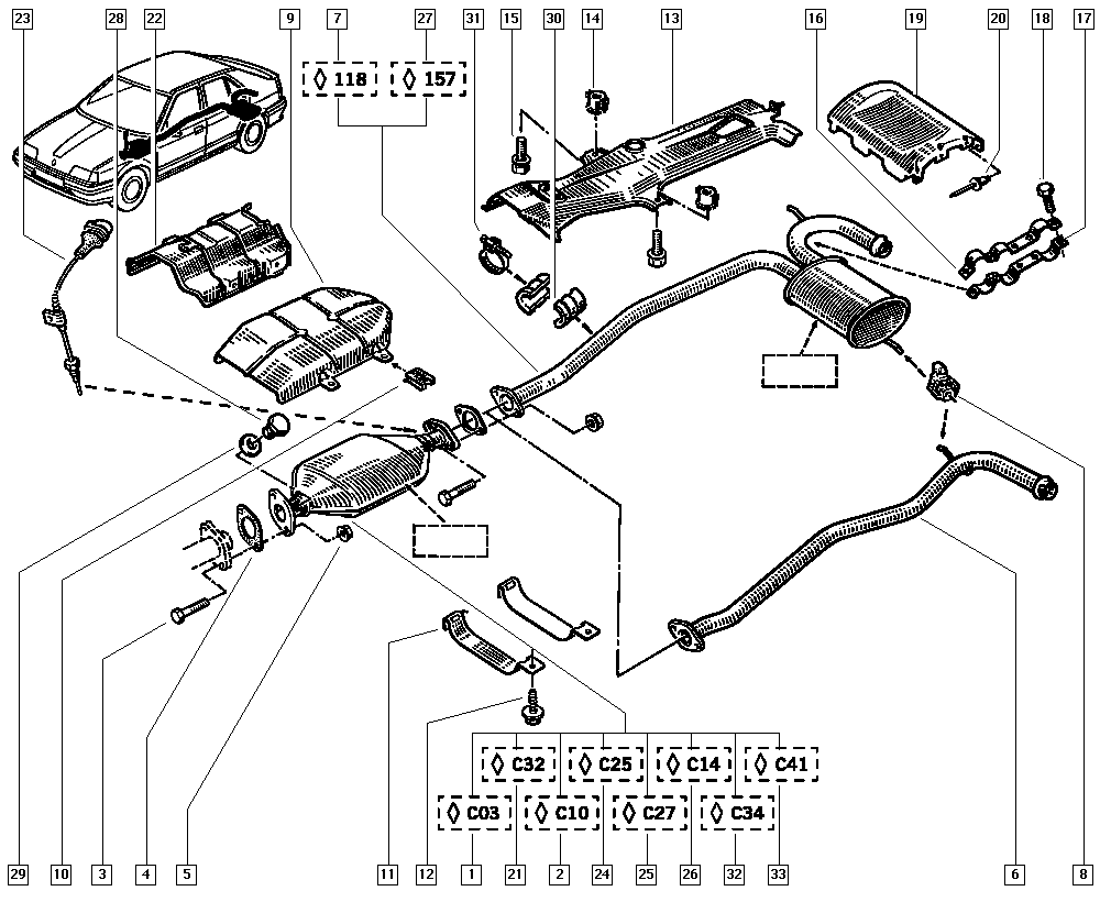 RENAULT 77 03 062 063 - Tiiviste, öljynlaskutulppa inparts.fi