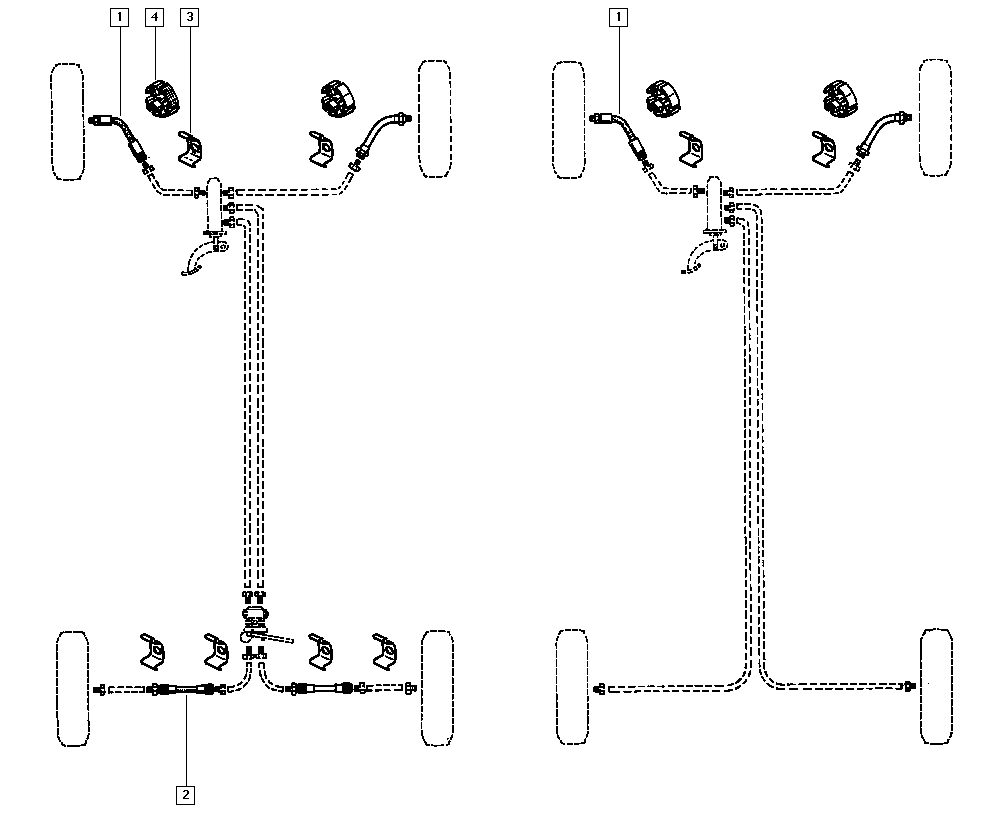 RENAULT 7704001950 - Jarruletku inparts.fi