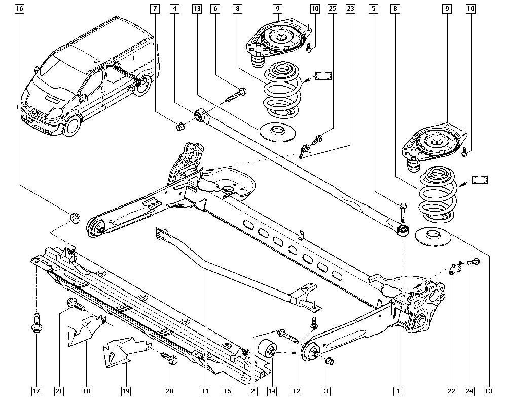 RENAULT 8200 431 675 - Tukivarren hela inparts.fi