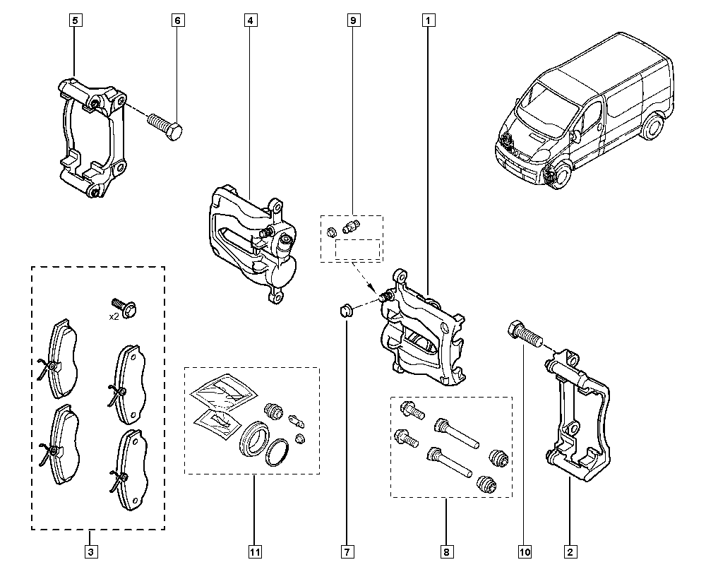 NISSAN 77010-50914 - Jarrupala, levyjarru inparts.fi