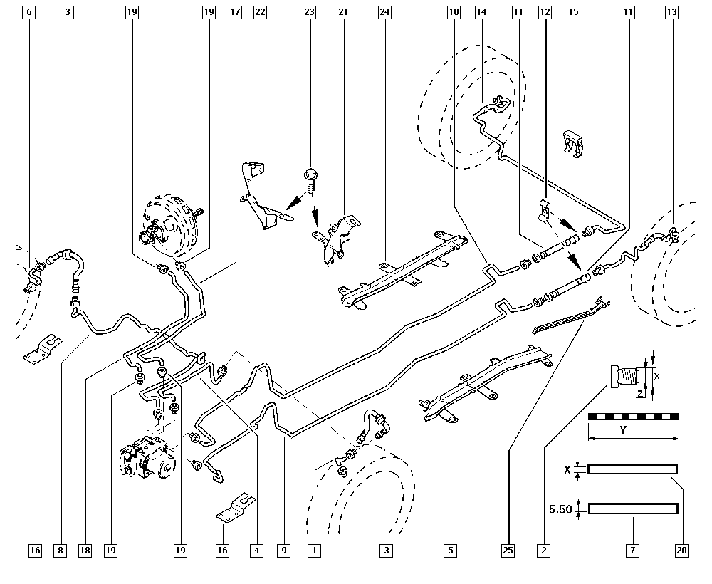 RENAULT 3801815000 - Jarruletku inparts.fi