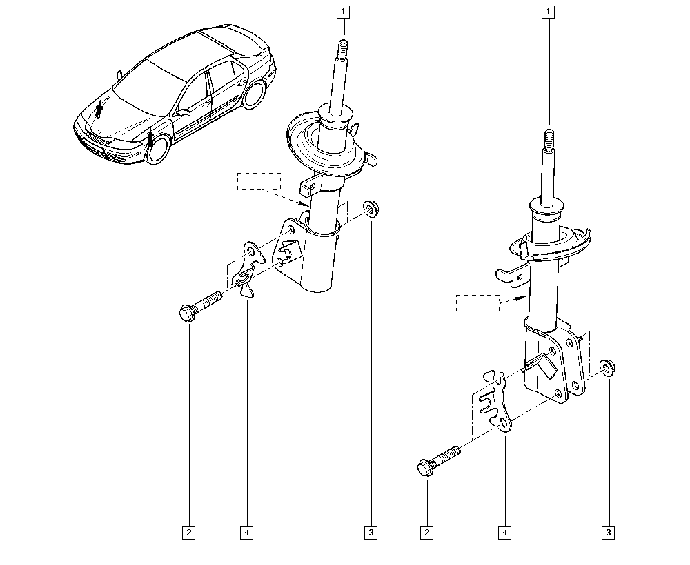 RENAULT 8200657093 - Iskunvaimennin inparts.fi