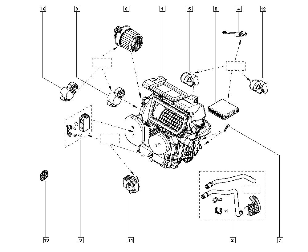 RENAULT 7701209850 - Vastus, sisäilmantuuletin inparts.fi