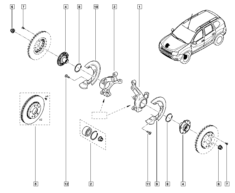 RENAULT 402060010R - Jarrulevy inparts.fi