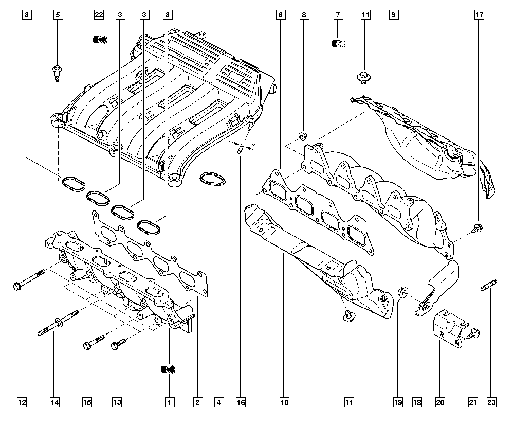 PEUGEOT 77 00 105 843 - Tiiviste, pakosarja inparts.fi