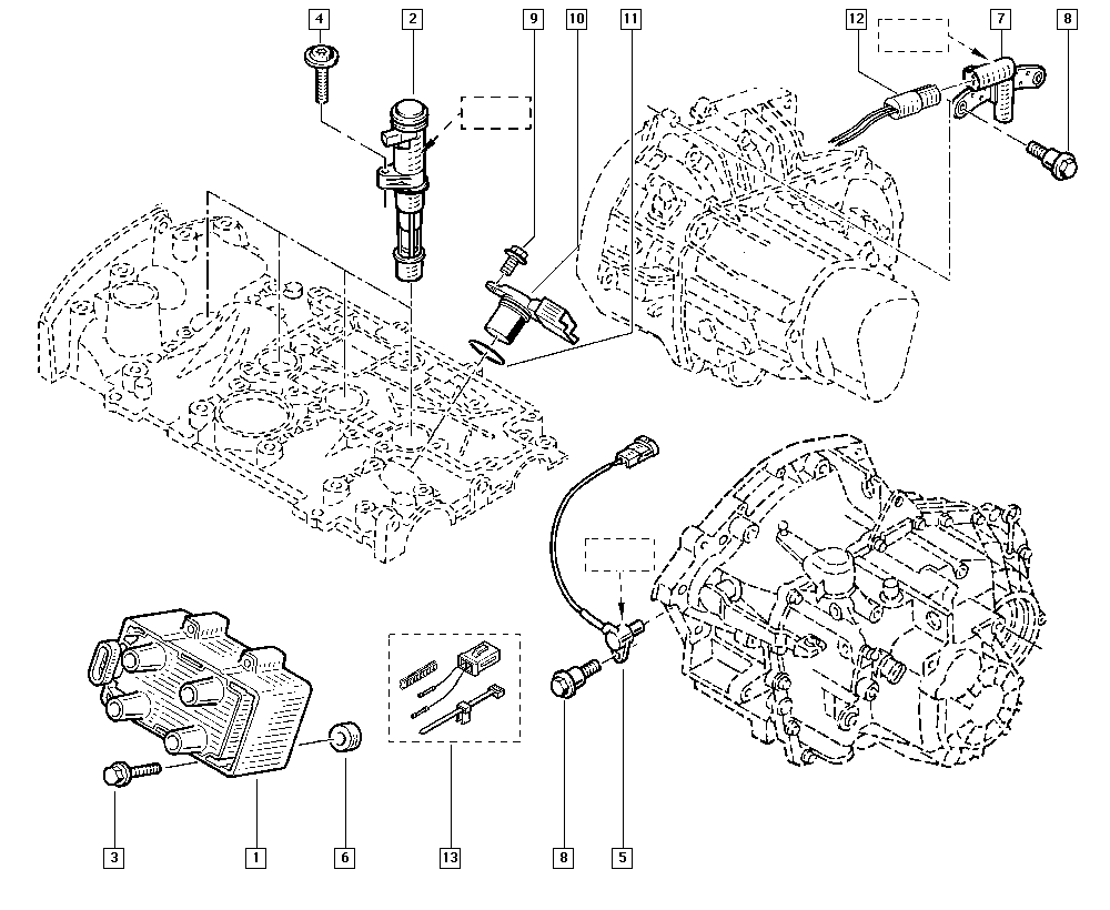 NISSAN 8200568671 - Sytytyspuola inparts.fi