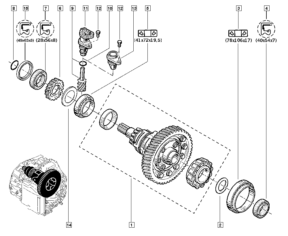 PEUGEOT 9635057280 - Tunnistin, nopeus / kierrosluku inparts.fi