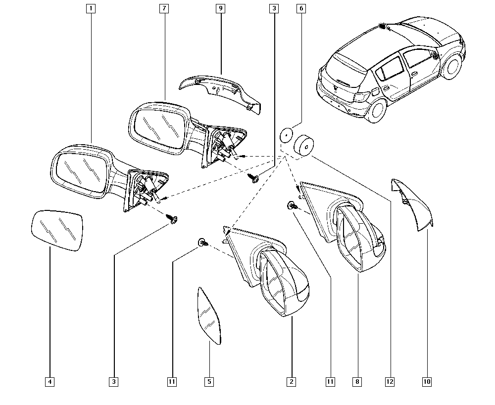 RENAULT 96 30 218 32R - Ulkopeili inparts.fi