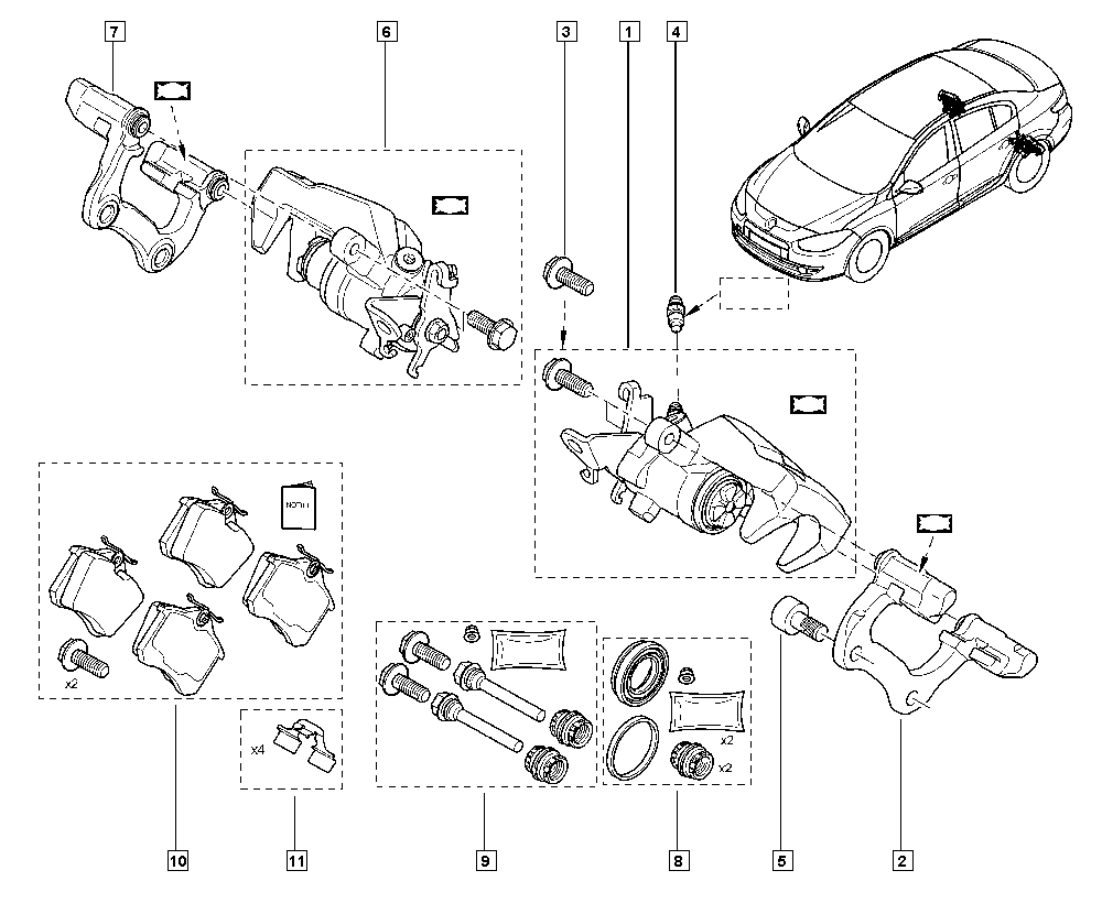 RENAULT 44 00 188 05R - Jarrusatula inparts.fi