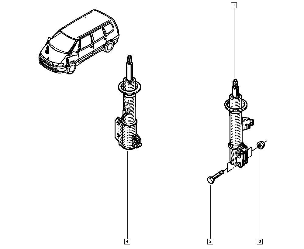 RENAULT 60 25 303 092 - Iskunvaimennin inparts.fi