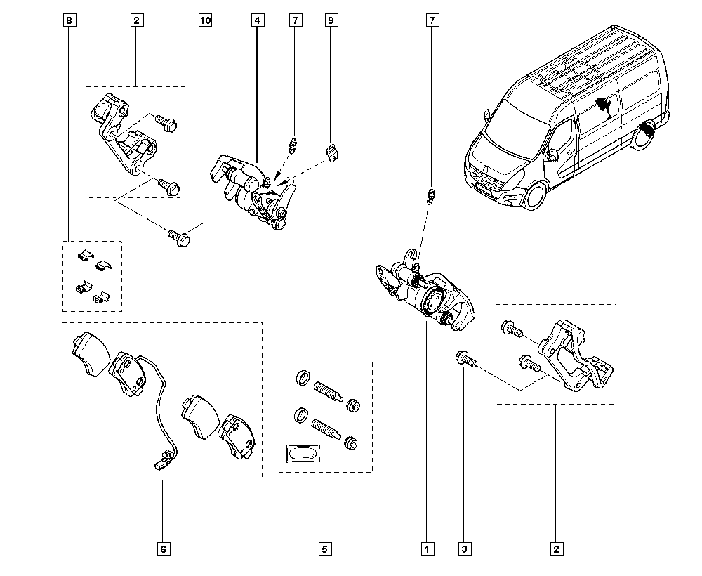 RENAULT 44 00 132 12R - Jarrusatula inparts.fi