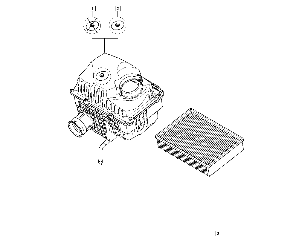 RENAULT 16 54 651 71R - Ilmansuodatin inparts.fi