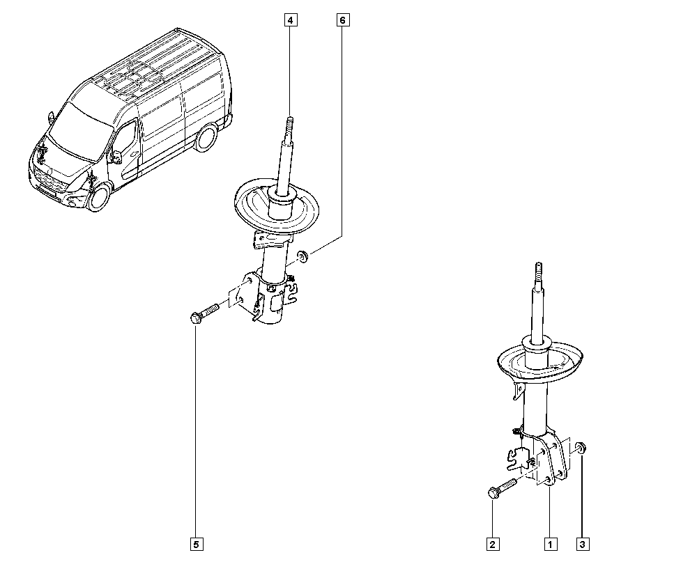 RENAULT 54 30 297 74R - Iskunvaimennin inparts.fi