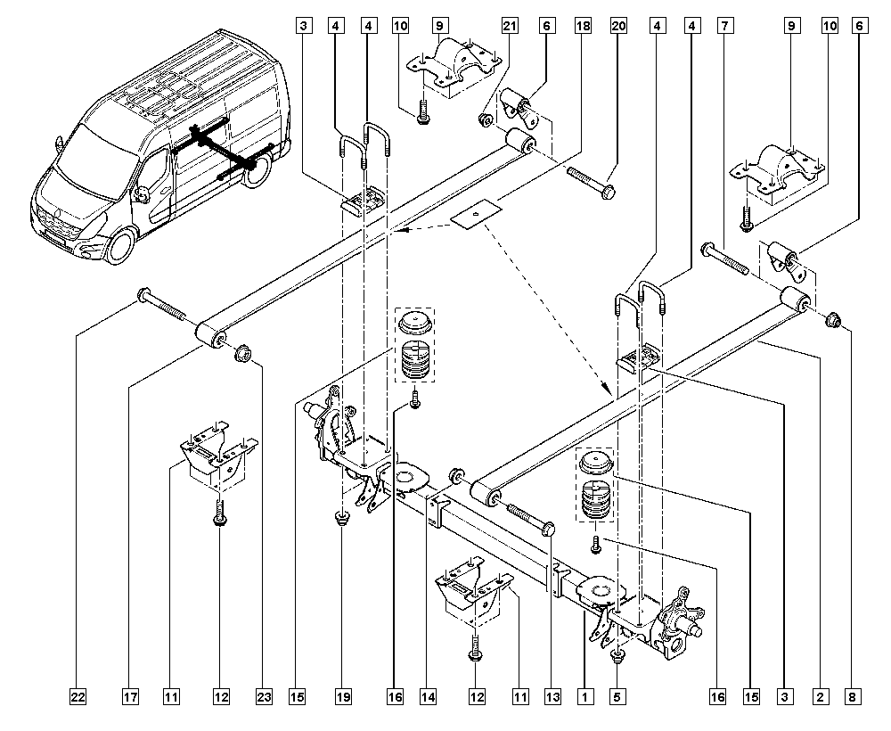 RENAULT 82 00 796 086 - Lehtijousen hela inparts.fi