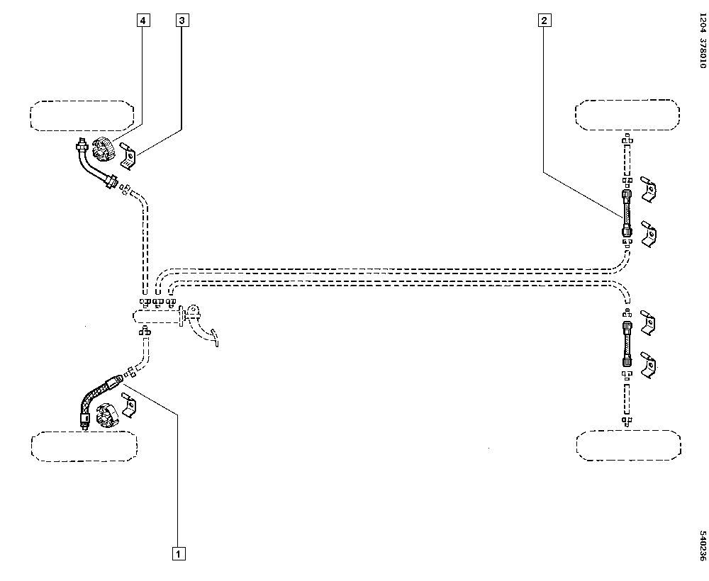 RENAULT 8200598196 - Jarruletku inparts.fi