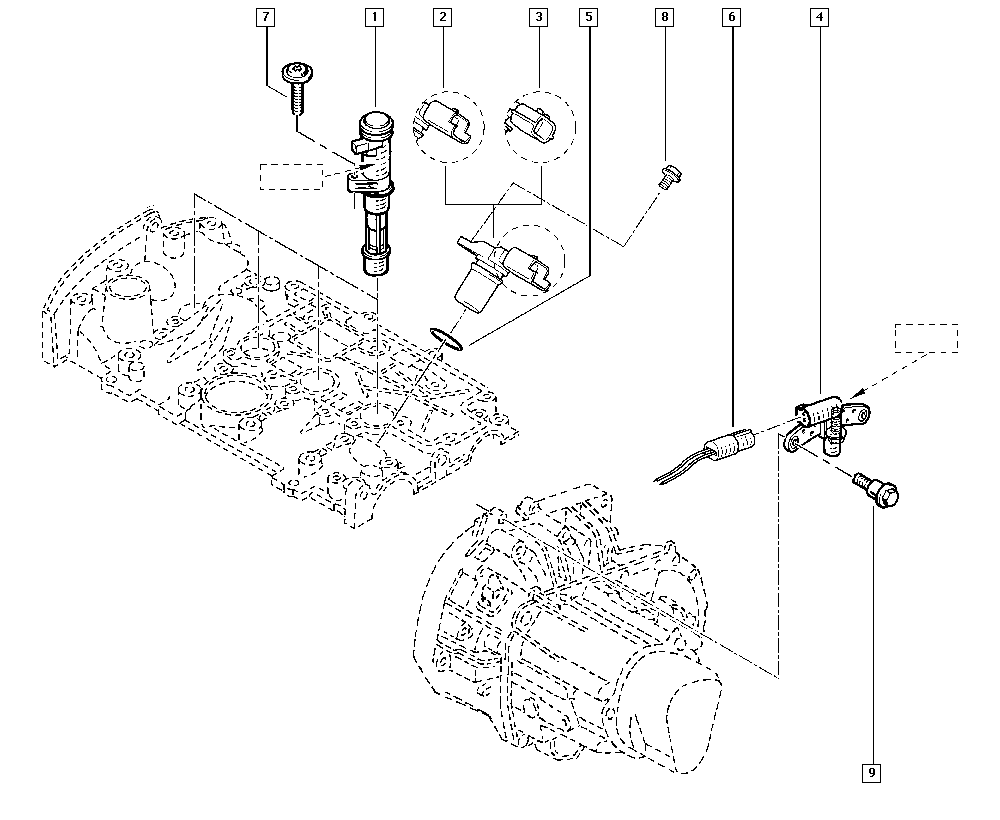 Opel 224333529R - Sytytyspuola inparts.fi