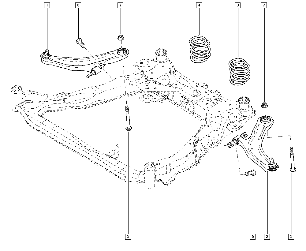 RENAULT 54 50 404 45R - Tukivarsi, pyöräntuenta inparts.fi