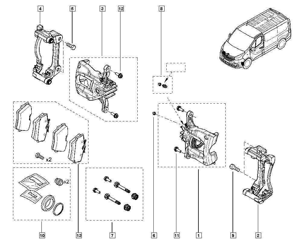 RENAULT 410601073R - Jarrupala, levyjarru inparts.fi