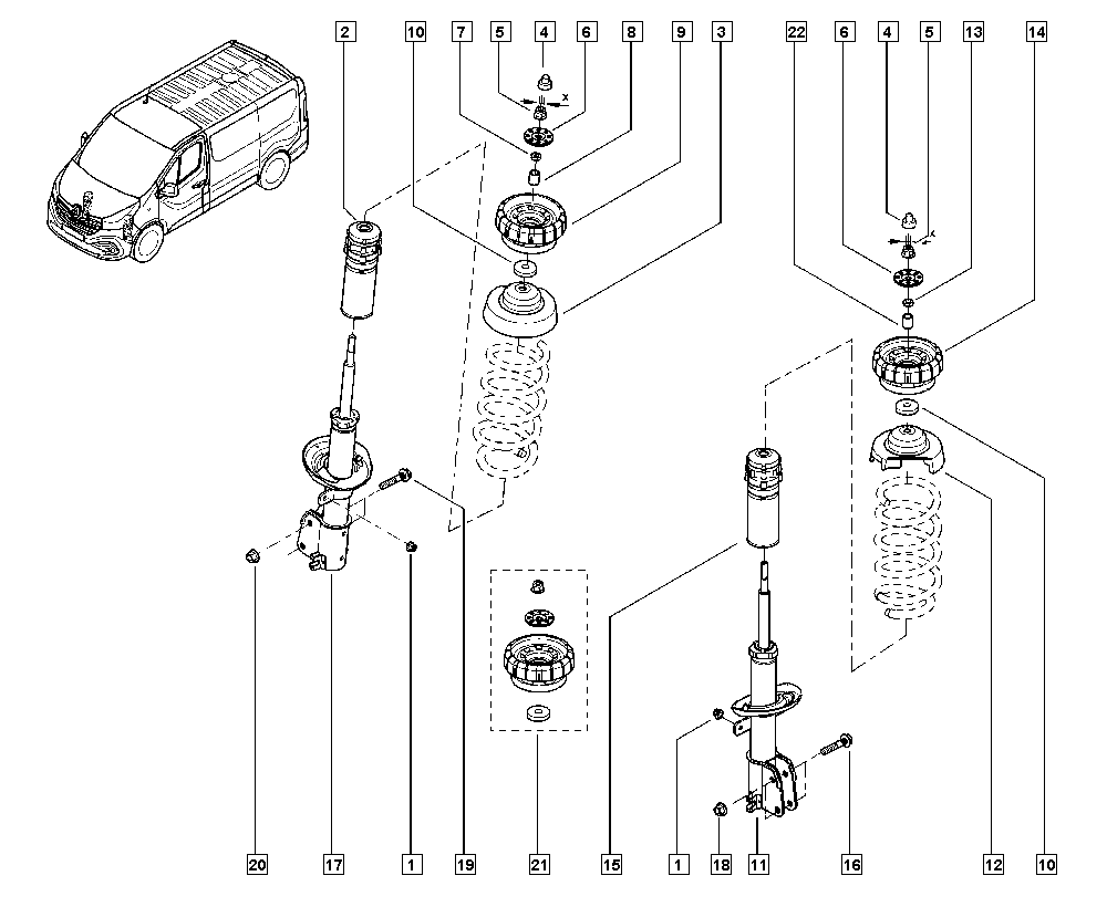 NISSAN 8200010491 - Pölysuojasarja, iskunvaimennin inparts.fi