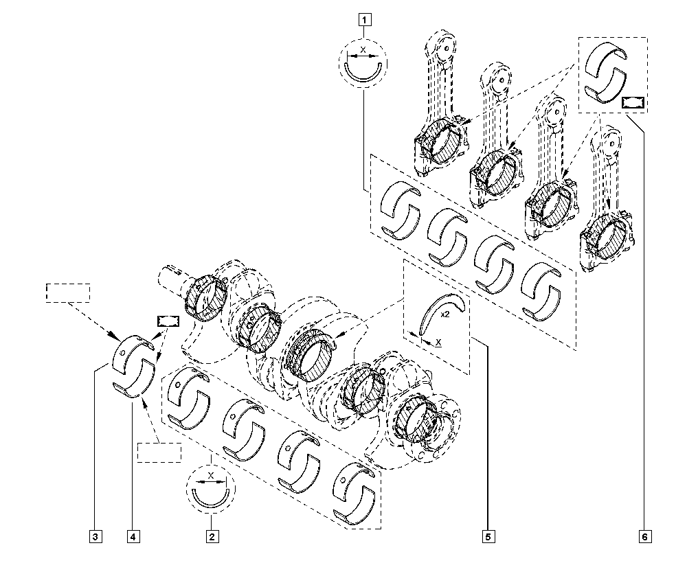 RENAULT 77 01 472 121 - Runkolaakeri inparts.fi