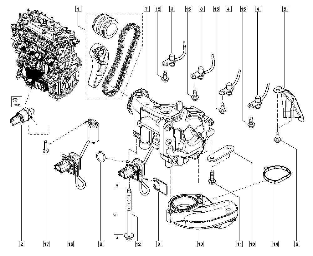 RENAULT 150A03349R - Jakoketjusarja inparts.fi