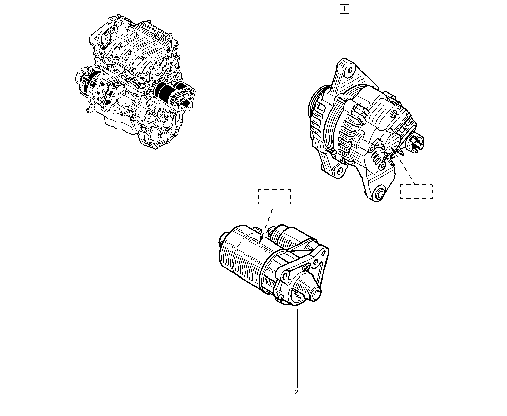 RENAULT 82 00 590 412 - Käynnistinmoottori inparts.fi