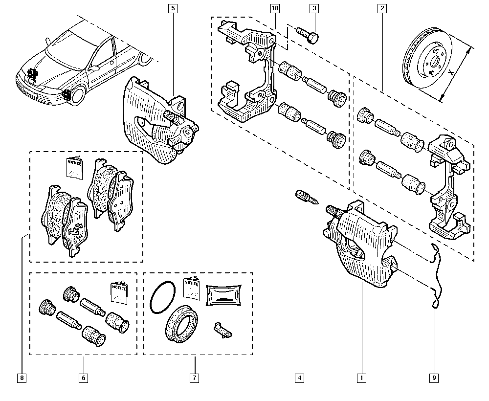 RENAULT 7701209808 - Jarrupala, levyjarru inparts.fi