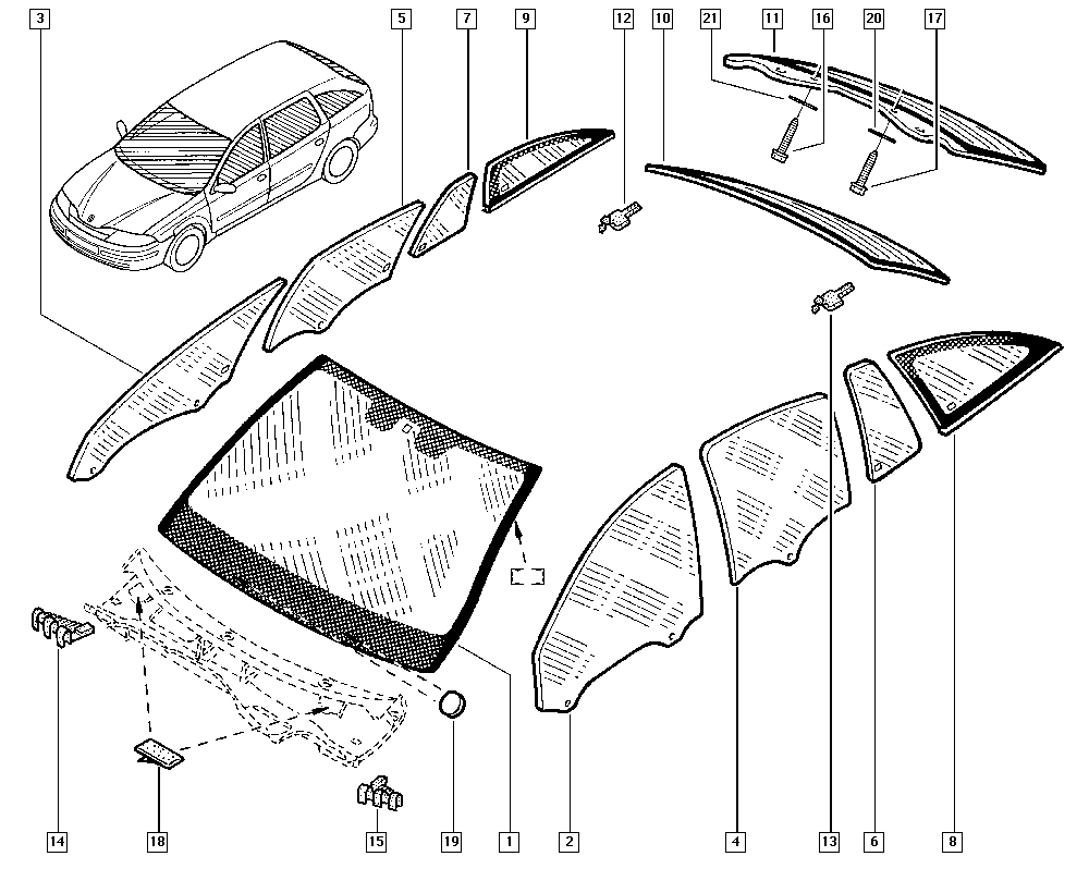 RENAULT 8200 001 464 - Sivulasi inparts.fi