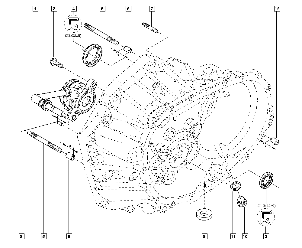 NISSAN 306205974R - Kytkinpaketti inparts.fi